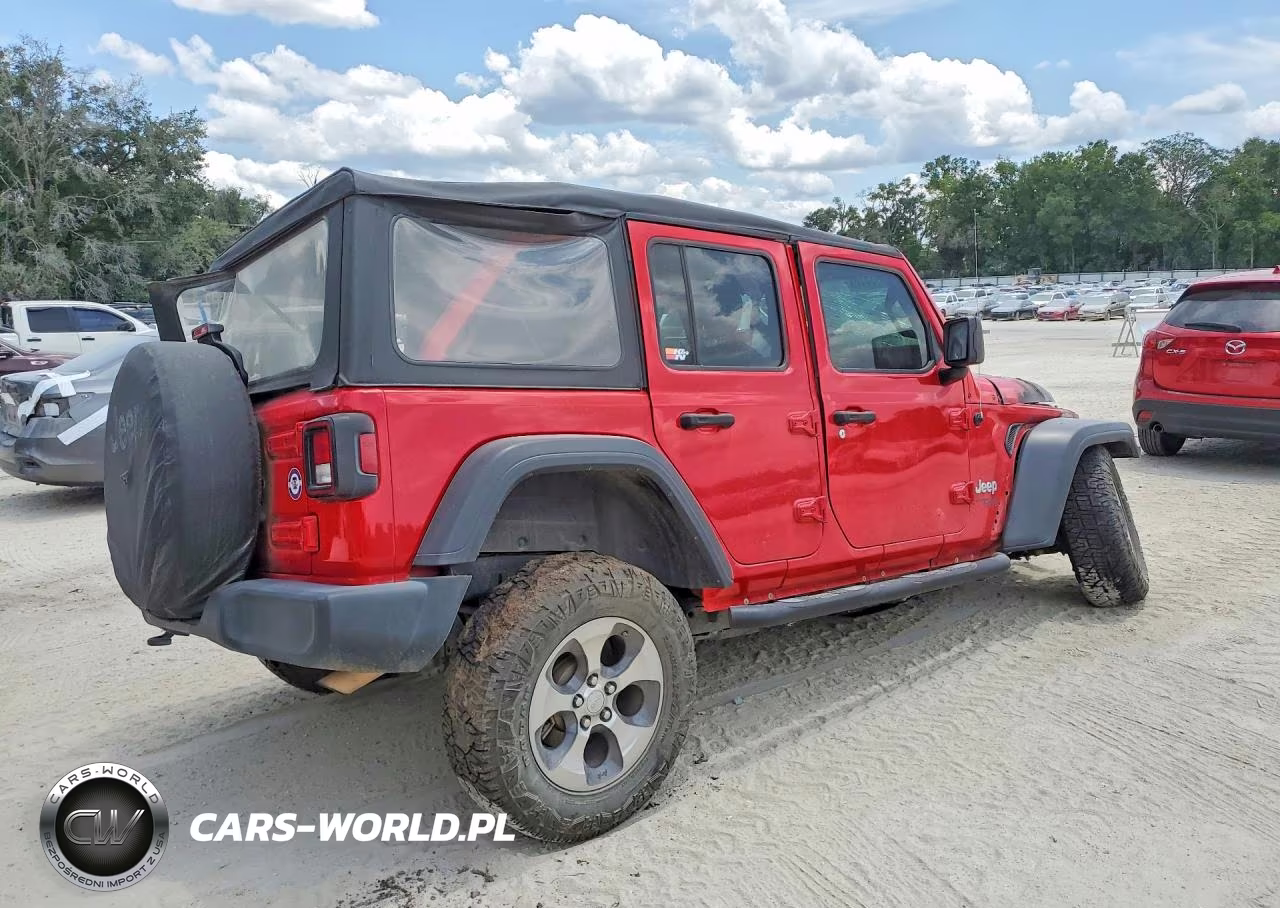 2019 Jeep Wrangler Unlimited Sport VIN:1C4HJXDG3KW560191 - 3