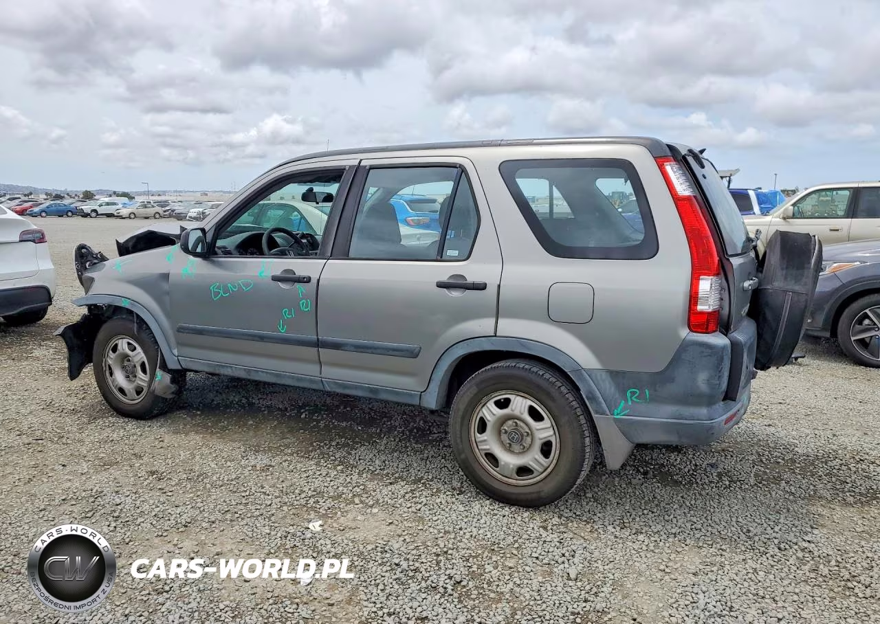2006 Honda Cr-V Lx VIN:JHLRD68566C008550 - 2