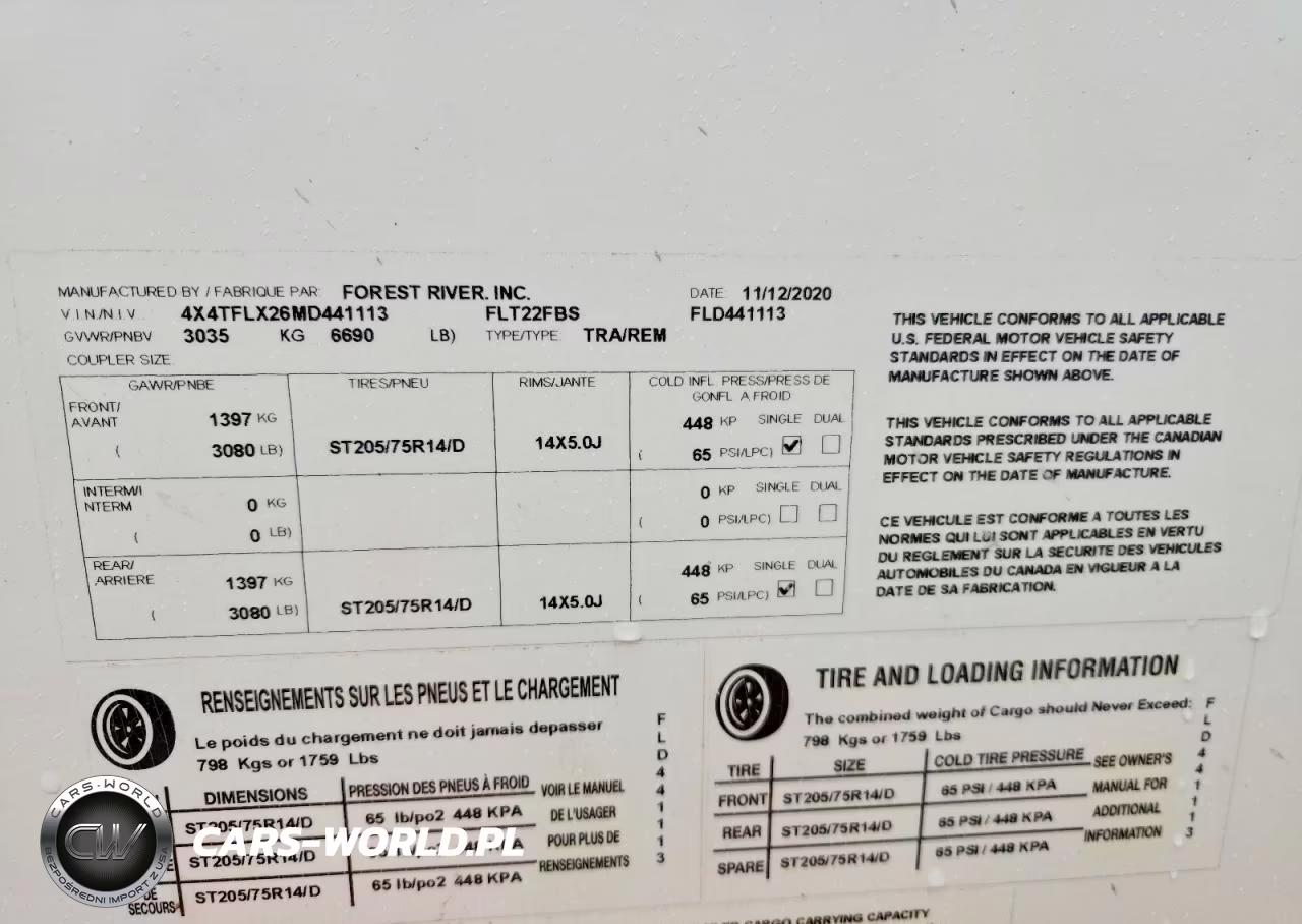 2021 Forest River Microlite Camper VIN:4X4TFLX26MD441113 - 10