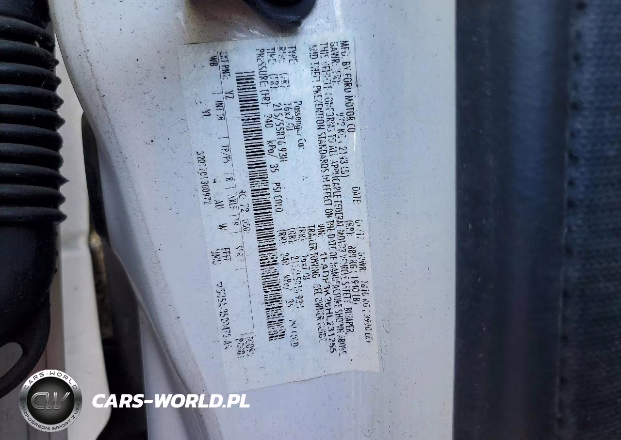 2017 Ford Focus Se VIN:1FADP3K26HL231255 - 12
