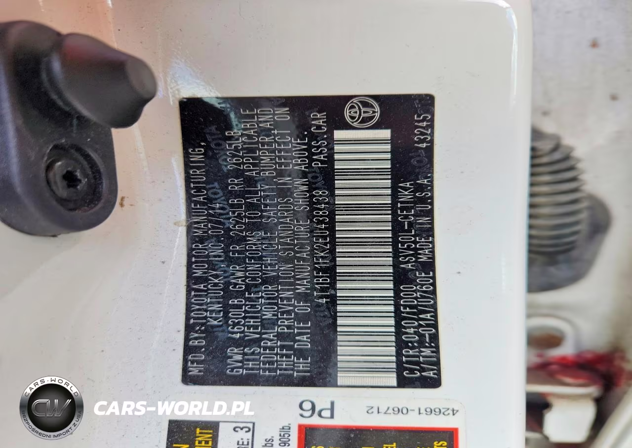 2014 Toyota Camry Le VIN:4T1BF1FK2EU438438 - 13