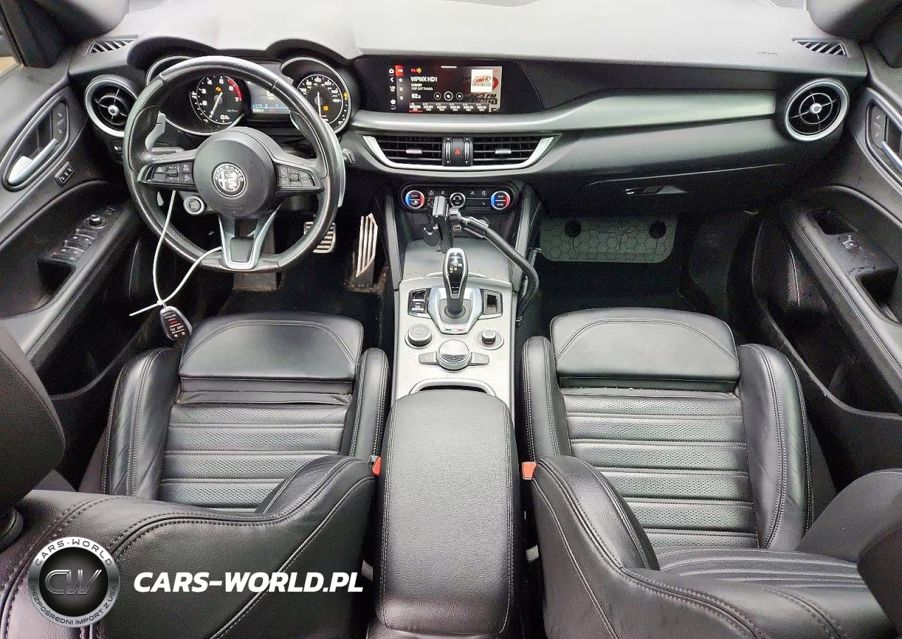 2022 Alfa Romeo Stelvio Ti VIN:ZASPAKBN2N7D38179 - 8