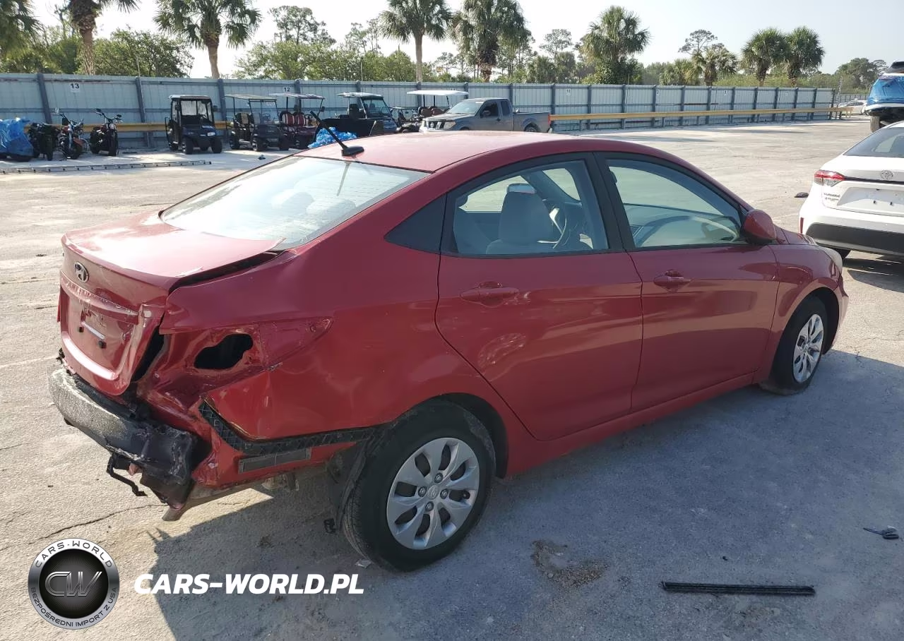 2017 Hyundai Accent Se VIN:KMHCT4AE9HU309312 - 3