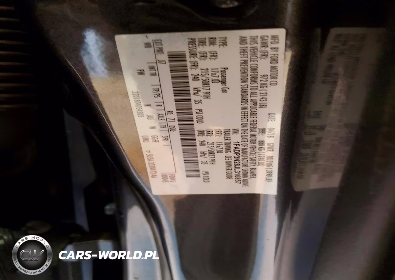 2018 Ford Focus Titanium VIN:1FADP3N28JL316857 - 12