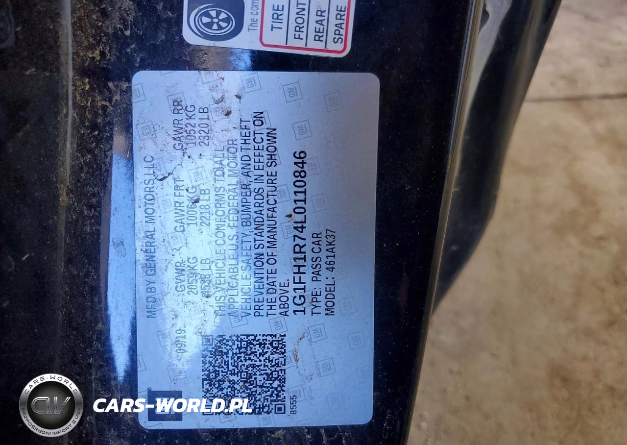 2020 Chevrolet Camaro Ss VIN:1G1FH1R74L0110846 - 12