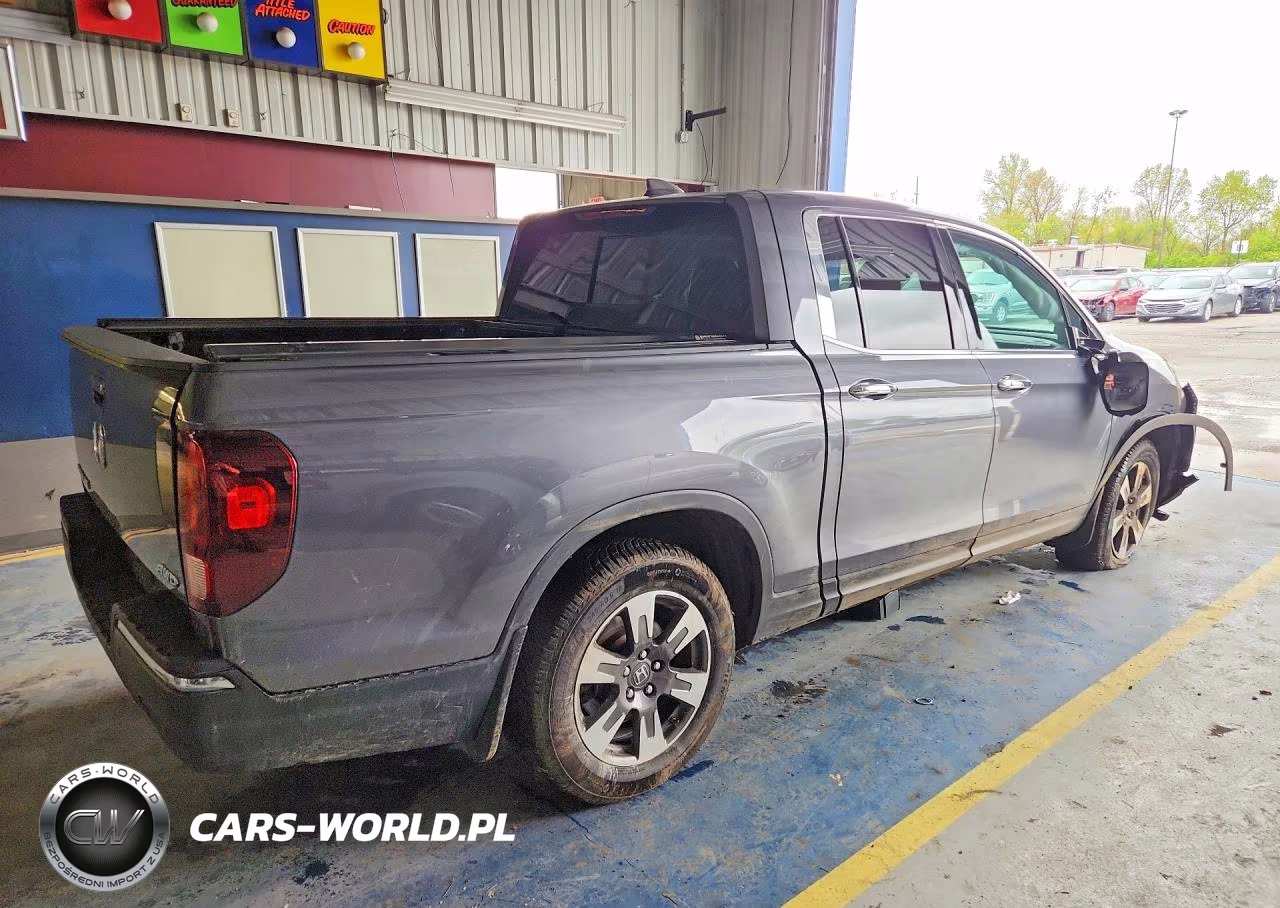 2019 Honda Ridgeline Rtl VIN:5FPYK3F7XKB035868 - 3