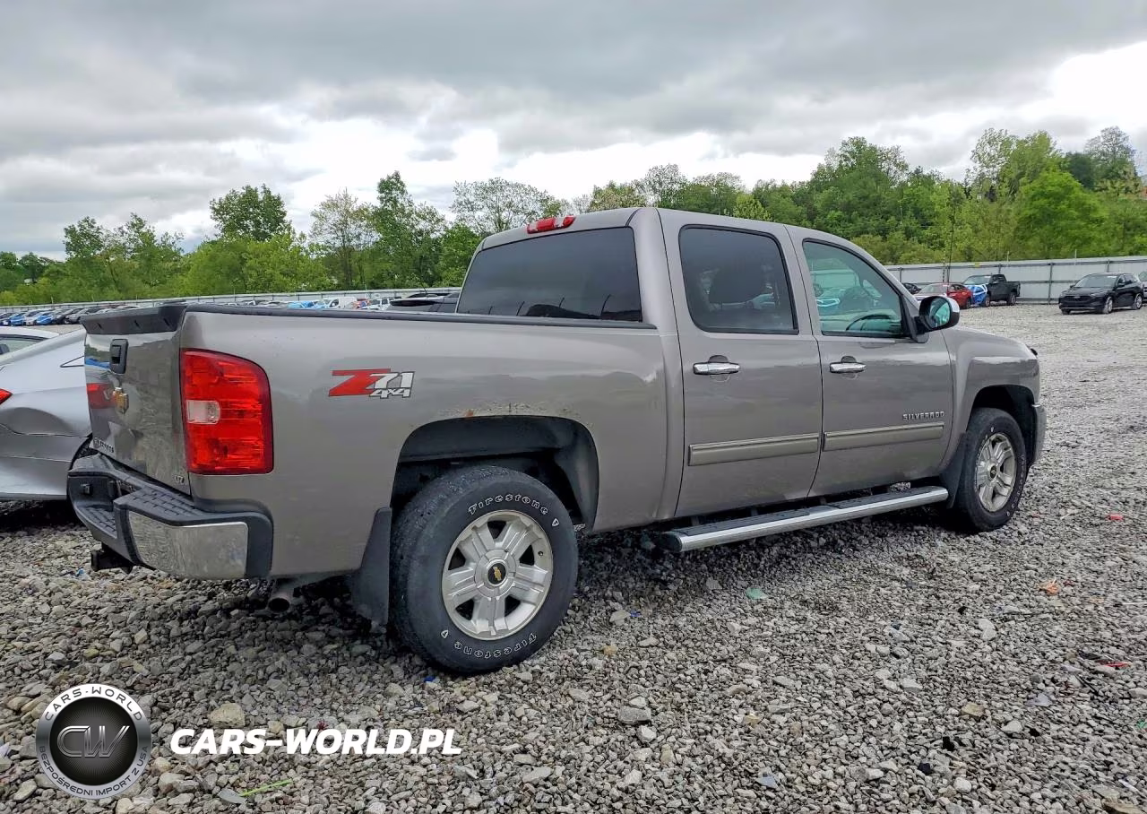 2012 Chevrolet Silverado K1500 Ltz VIN:3GCPKTE79CG222553 - 3