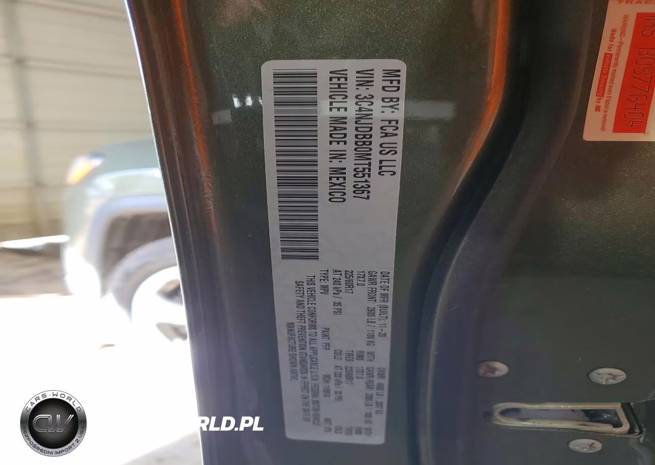 2021 Jeep Compass Latitude VIN:3C4NJDBB0MT551367 - 13