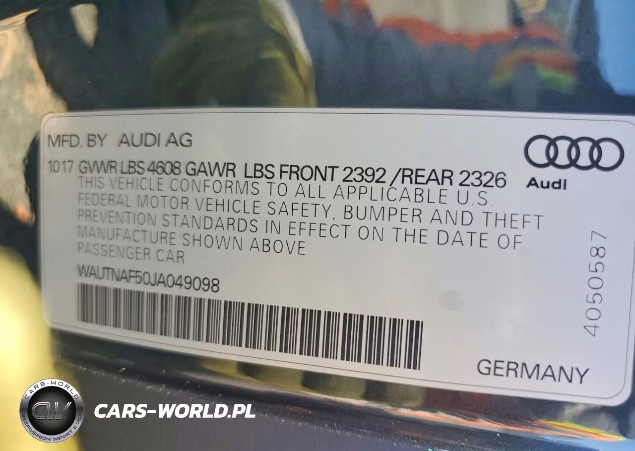 2018 Audi A5 Premium Plus S-Line VIN:WAUTNAF50JA049098 - 13