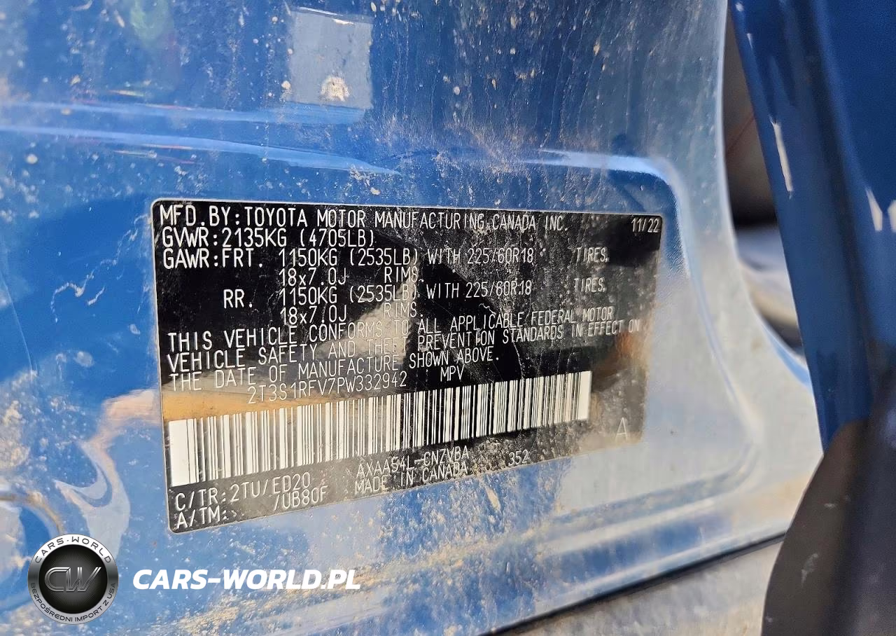 2023 Toyota Rav4 Trd Off Road VIN:2T3S1RFV7PW332942 - 13