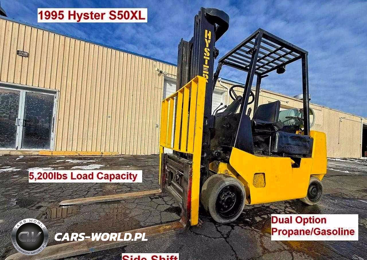 1995 Hyster S50Xl 5,200Lbs Load Capacity 8,300Lbs