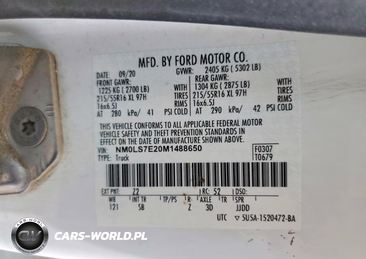 2021 Ford Transit Connect Xl Delivery Van VIN:NM0LS7E20M1488650 - 13