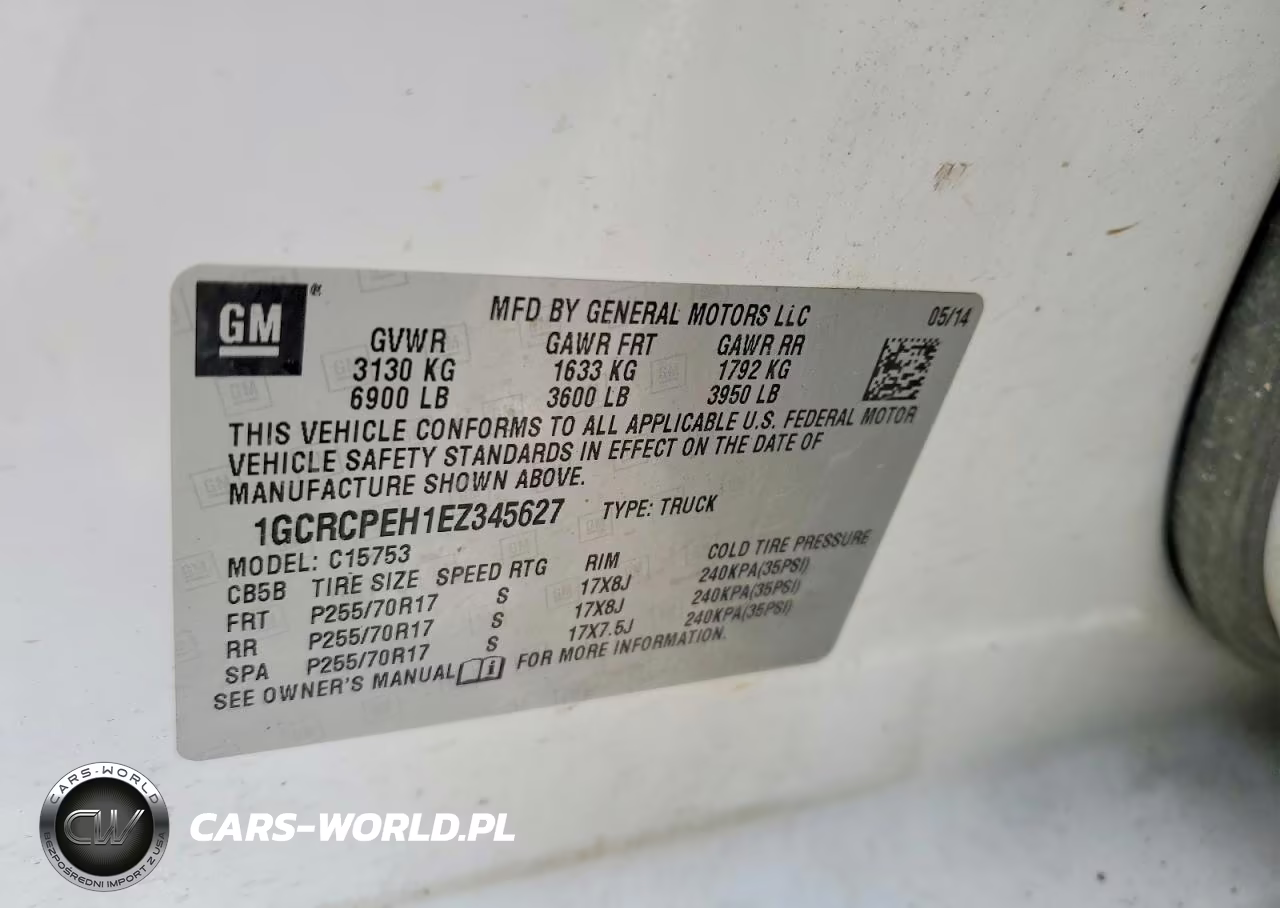2014 Chevrolet Silverado C1500 VIN:1GCRCPEH1EZ345627 - 12