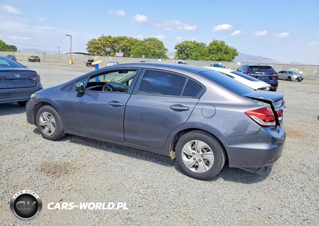 2014 Honda Civic Lx VIN:19XFB2F57EE209365 - 2
