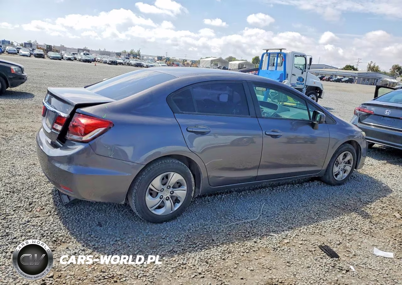 2014 Honda Civic Lx VIN:19XFB2F57EE209365 - 3