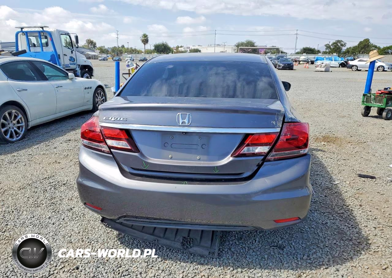2014 Honda Civic Lx VIN:19XFB2F57EE209365 - 6