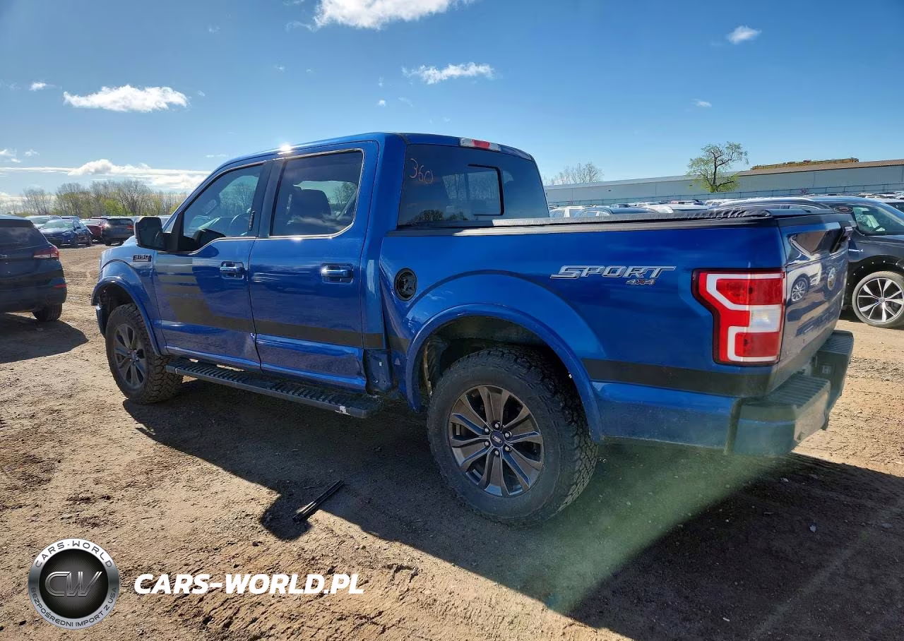 2018 Ford F150 Supercrew VIN:1FTEW1EP7JFB54803 - 2