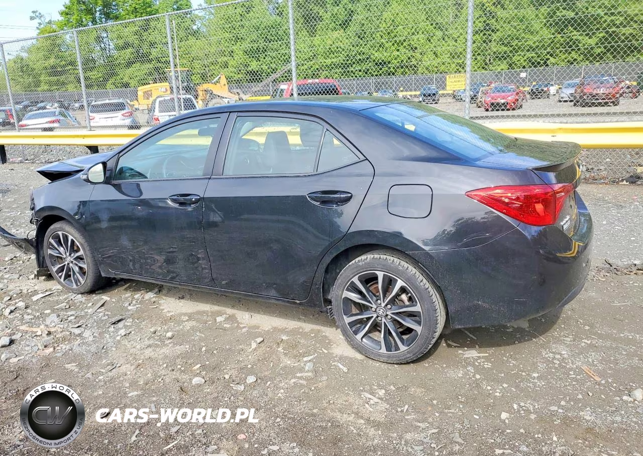 2018 Toyota Corolla Se VIN:2T1BURHEXJC081615 - 2