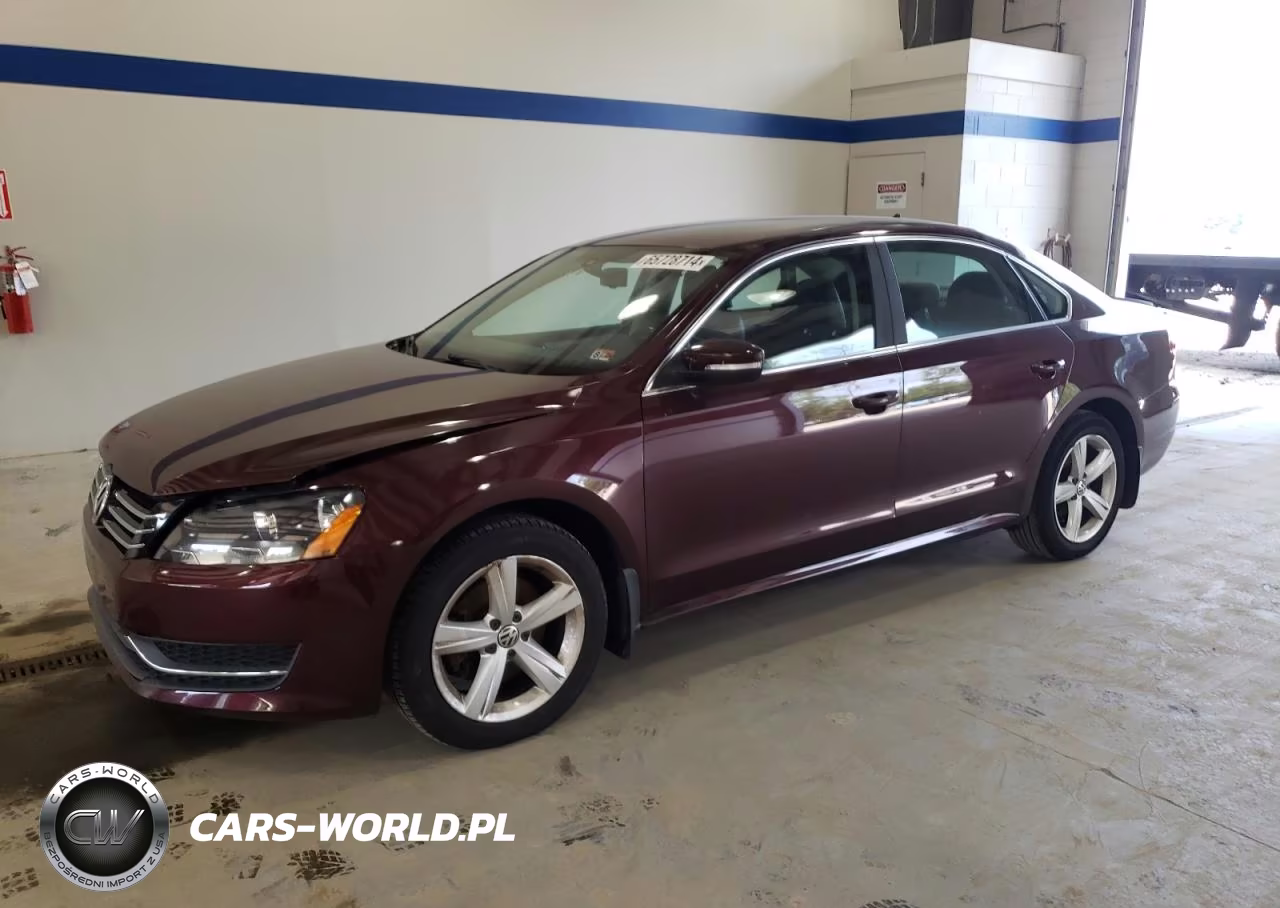 2013 Volkswagen Passat VIN:1VWBP7A36DC009468 - 1