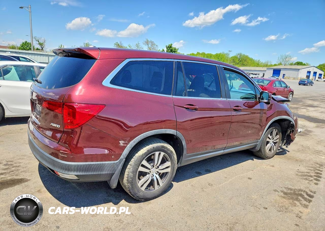 2018 Honda Pilot Exl VIN:5FNYF6H50JB035242 - 3