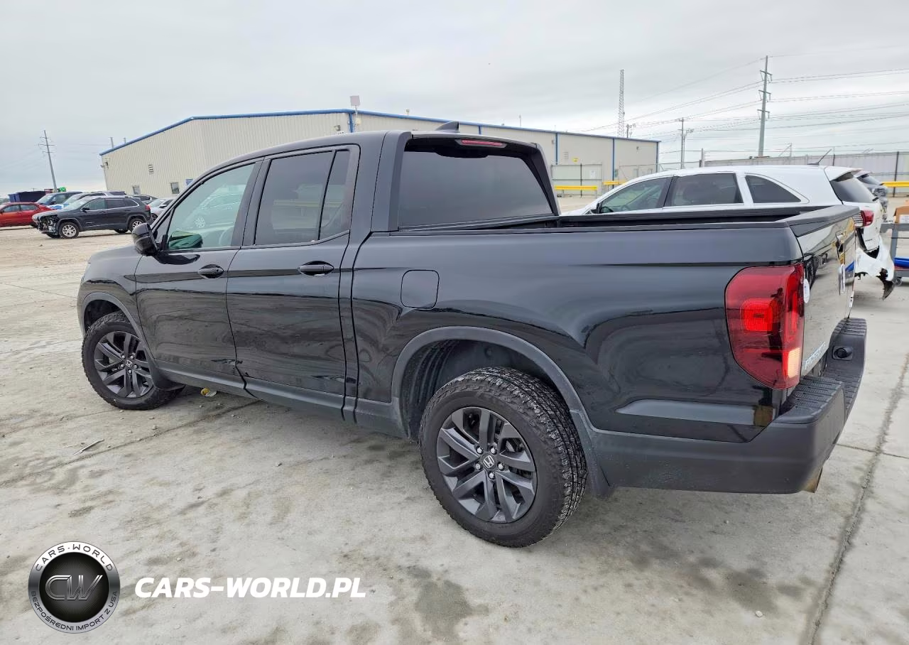2021 Honda Ridgeline Sport VIN:5FPYK3F10MB020603 - 2