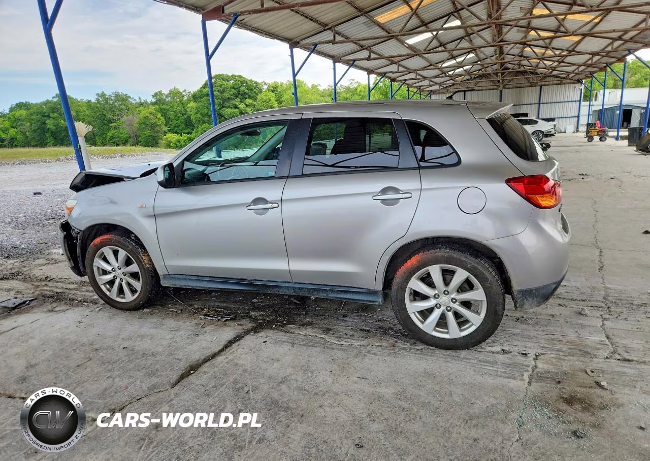 2015 Mitsubishi Outlander Sport Es VIN:4A4AP3AU2FE049580 - 2
