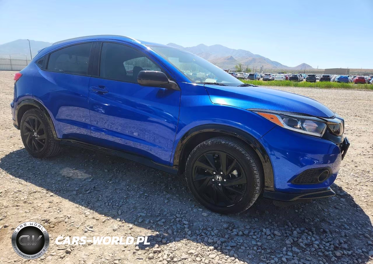 2021 Honda Hr-V Sport VIN:3CZRU6H13MM719798 - 4