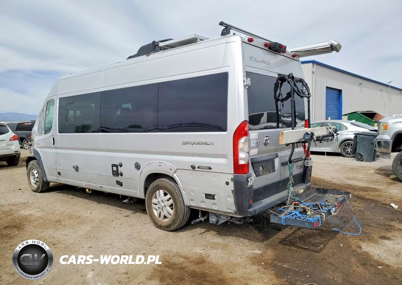 2020 Ram Promaster 3500 Rv VIN:3C6URVUG6LE101915 - 3