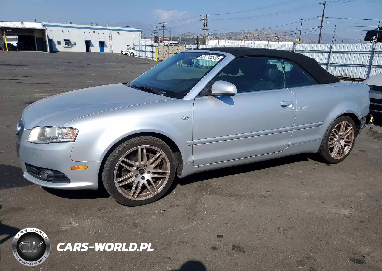 2009 Audi A4 2.0T Cabriolet