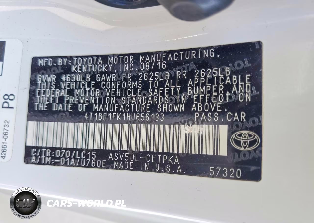 2017 Toyota Camry Xse VIN:4T1BF1FK1HU656133 - 13