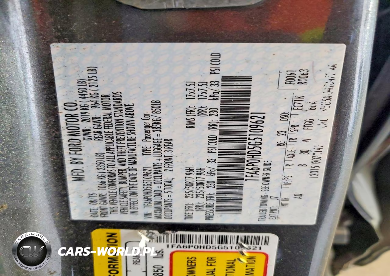 2016 Ford Fusion Se VIN:1FA6P0HD5G5109621 - 12