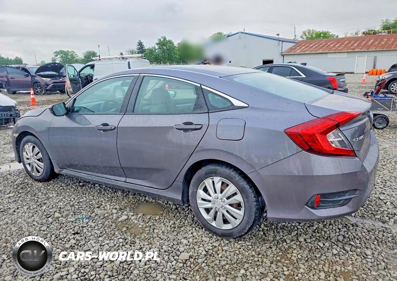 2018 Honda Civic Lx VIN:2HGFC2F54JH580593 - 2