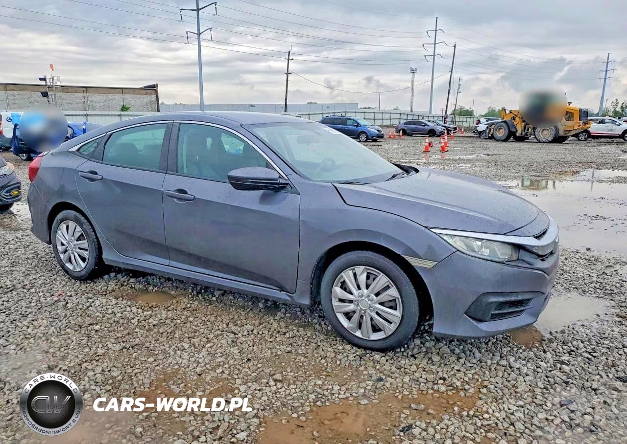 2018 Honda Civic Lx VIN:2HGFC2F54JH580593 - 4