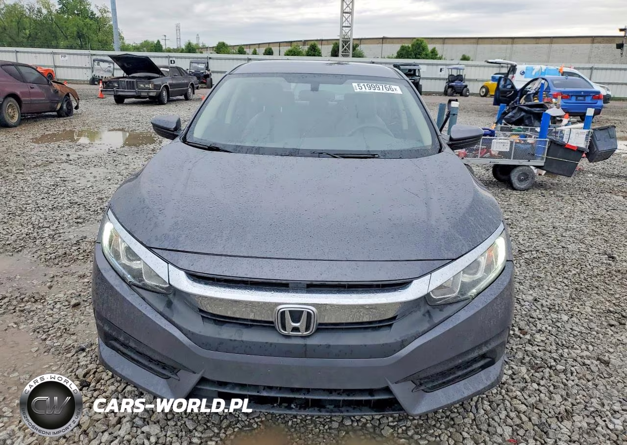2018 Honda Civic Lx VIN:2HGFC2F54JH580593 - 5