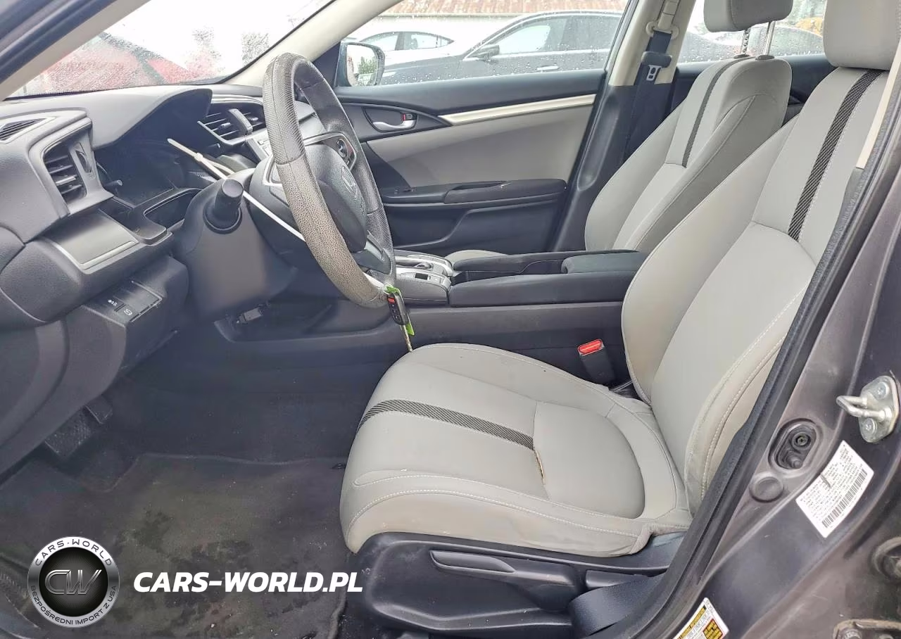 2018 Honda Civic Lx VIN:2HGFC2F54JH580593 - 7