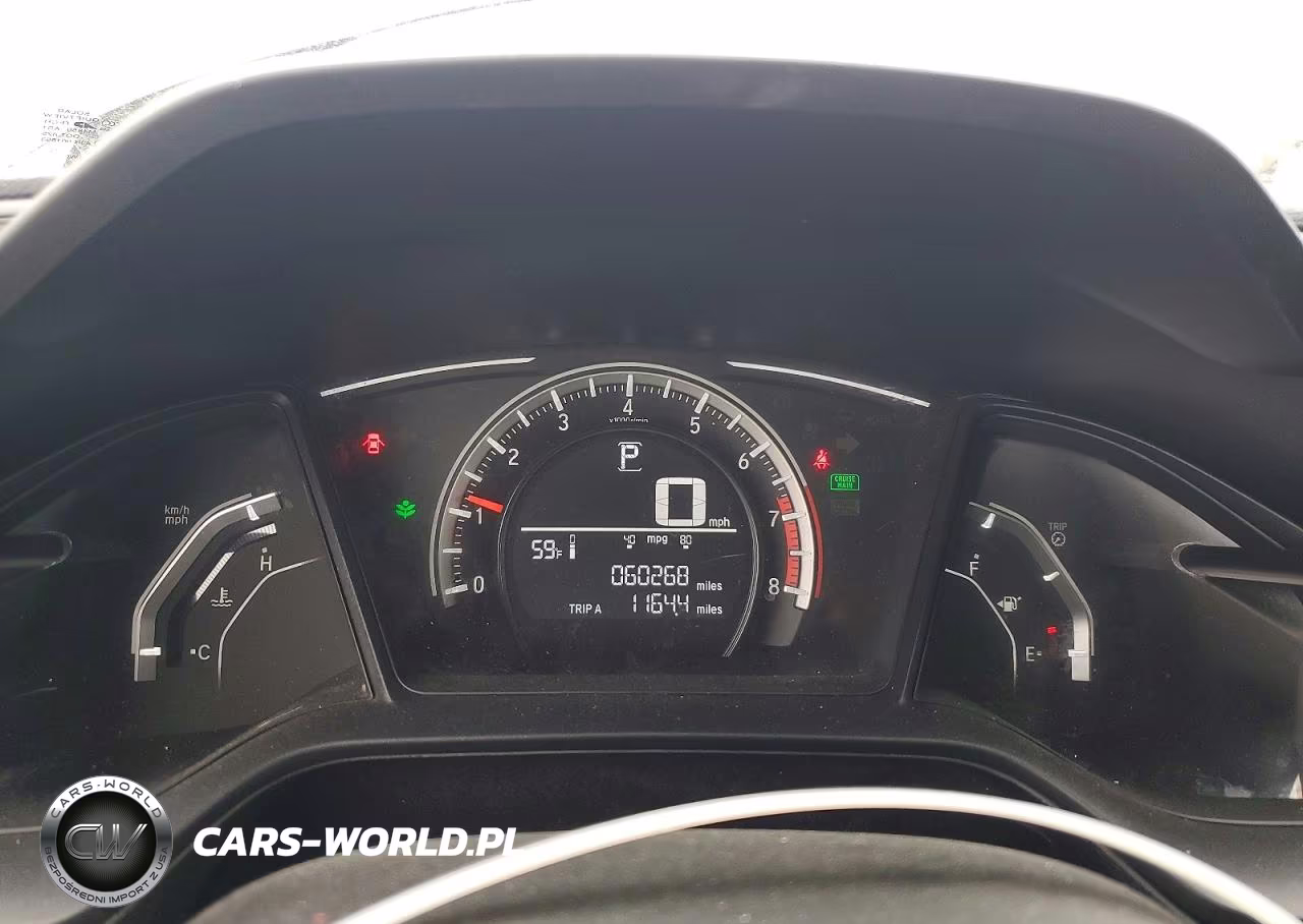 2018 Honda Civic Lx VIN:2HGFC2F54JH580593 - 9