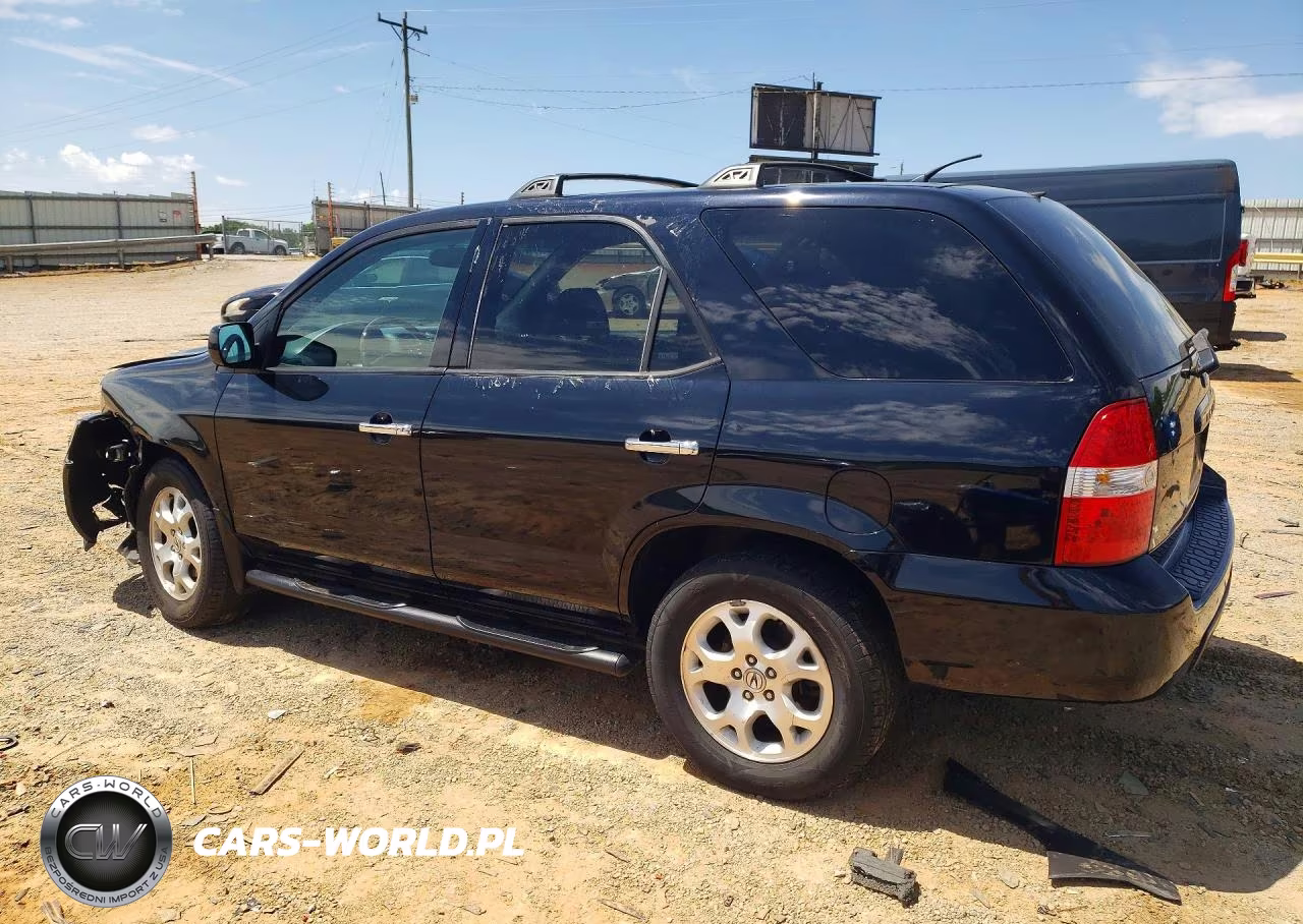 2002 Acura Mdx Touring VIN:2HNYD18822H529594 - 2