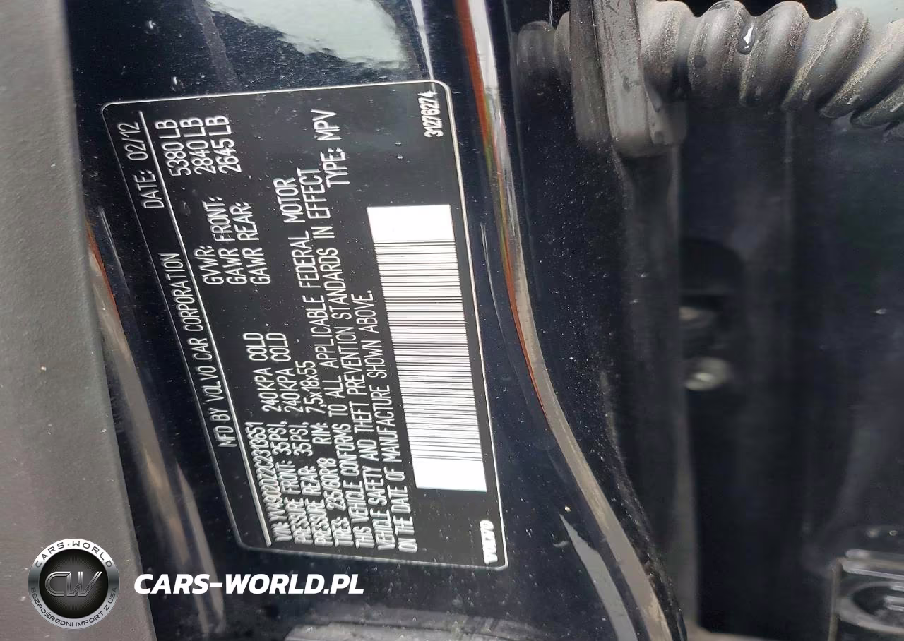 2012 Volvo Xc60 T6 VIN:YV4902DZ2C2313651 - 12