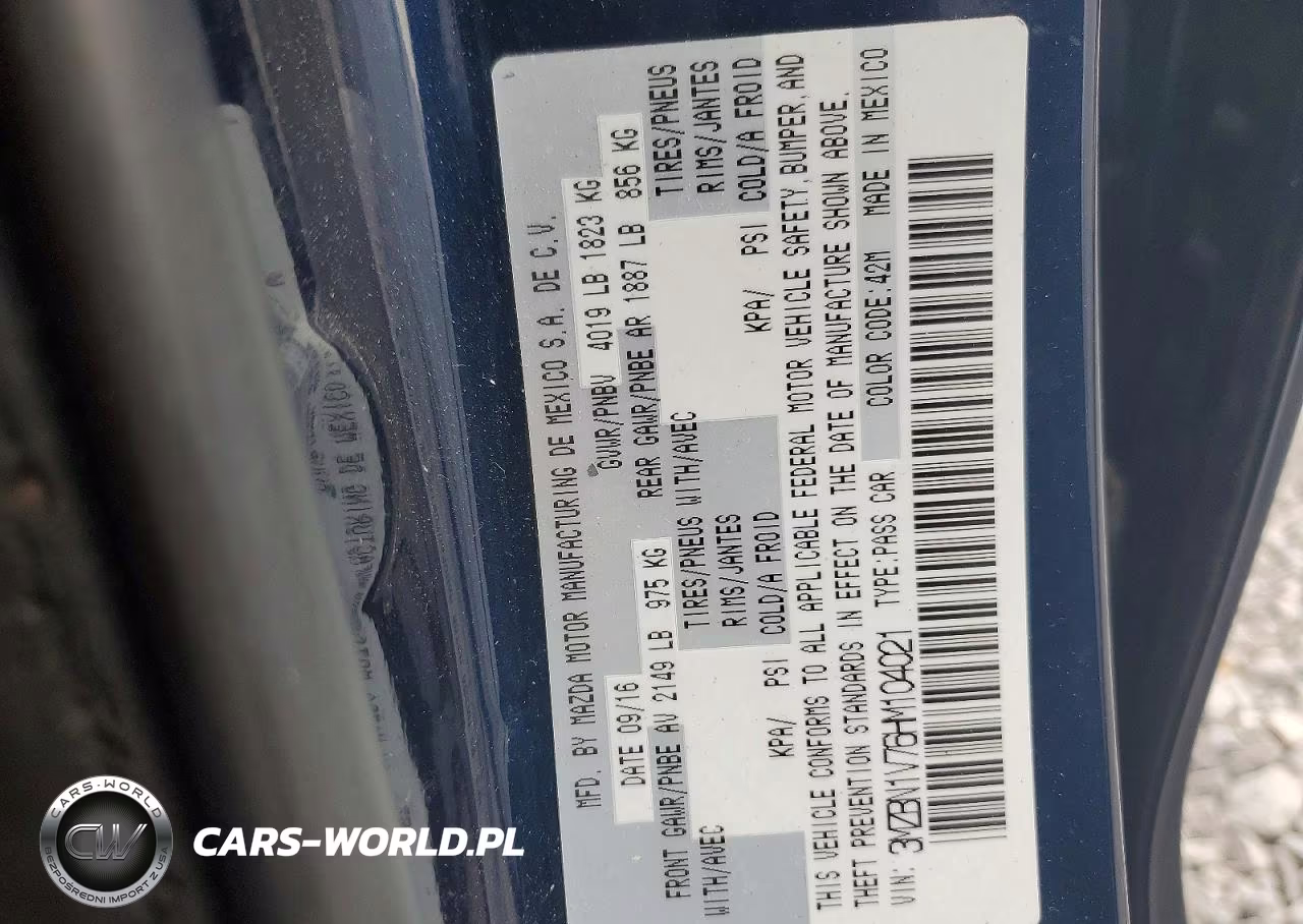 2017 Mazda 3 Touring VIN:3MZBN1V76HM104021 - 13
