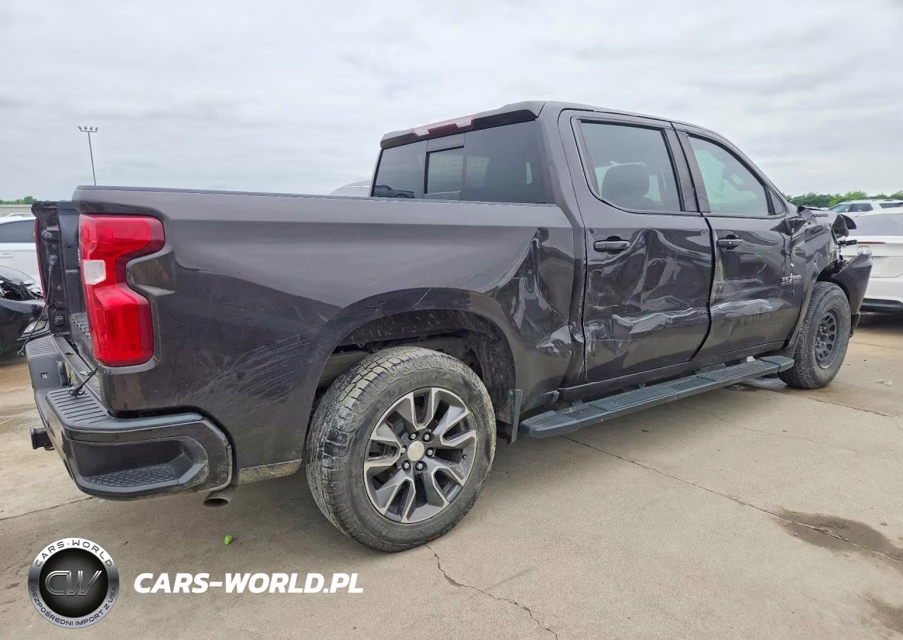 2020 Chevrolet Silverado C1500 Rst VIN:3GCPWDET9LG165455 - 3
