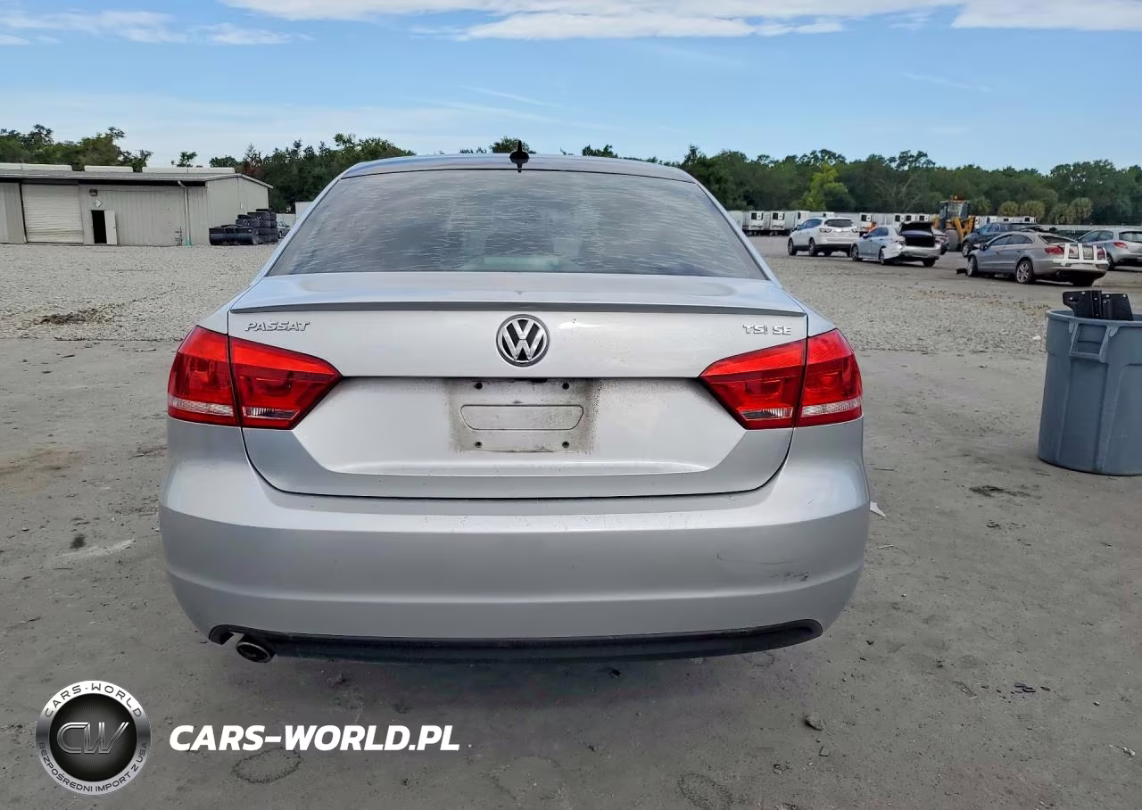 2015 Volkswagen Passat Se VIN:1VWBT7A37FC070679 - 6
