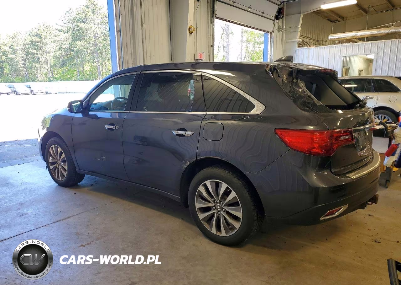 2016 Acura Mdx Technology VIN:5FRYD4H45GB025685 - 2