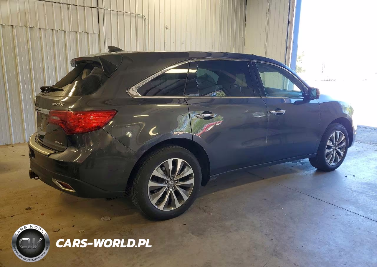 2016 Acura Mdx Technology VIN:5FRYD4H45GB025685 - 3