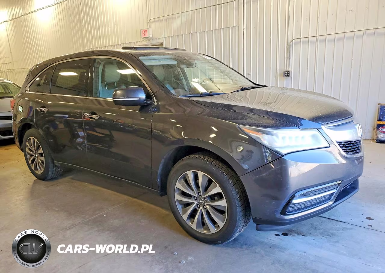 2016 Acura Mdx Technology VIN:5FRYD4H45GB025685 - 4