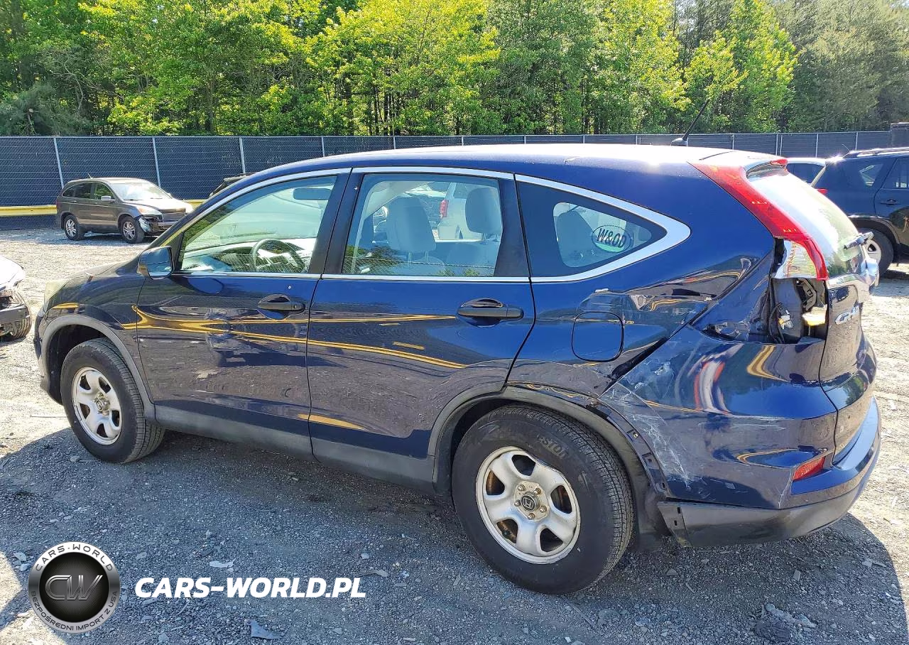 2015 Honda Cr-V Lx VIN:5J6RM4H34FL094614 - 2
