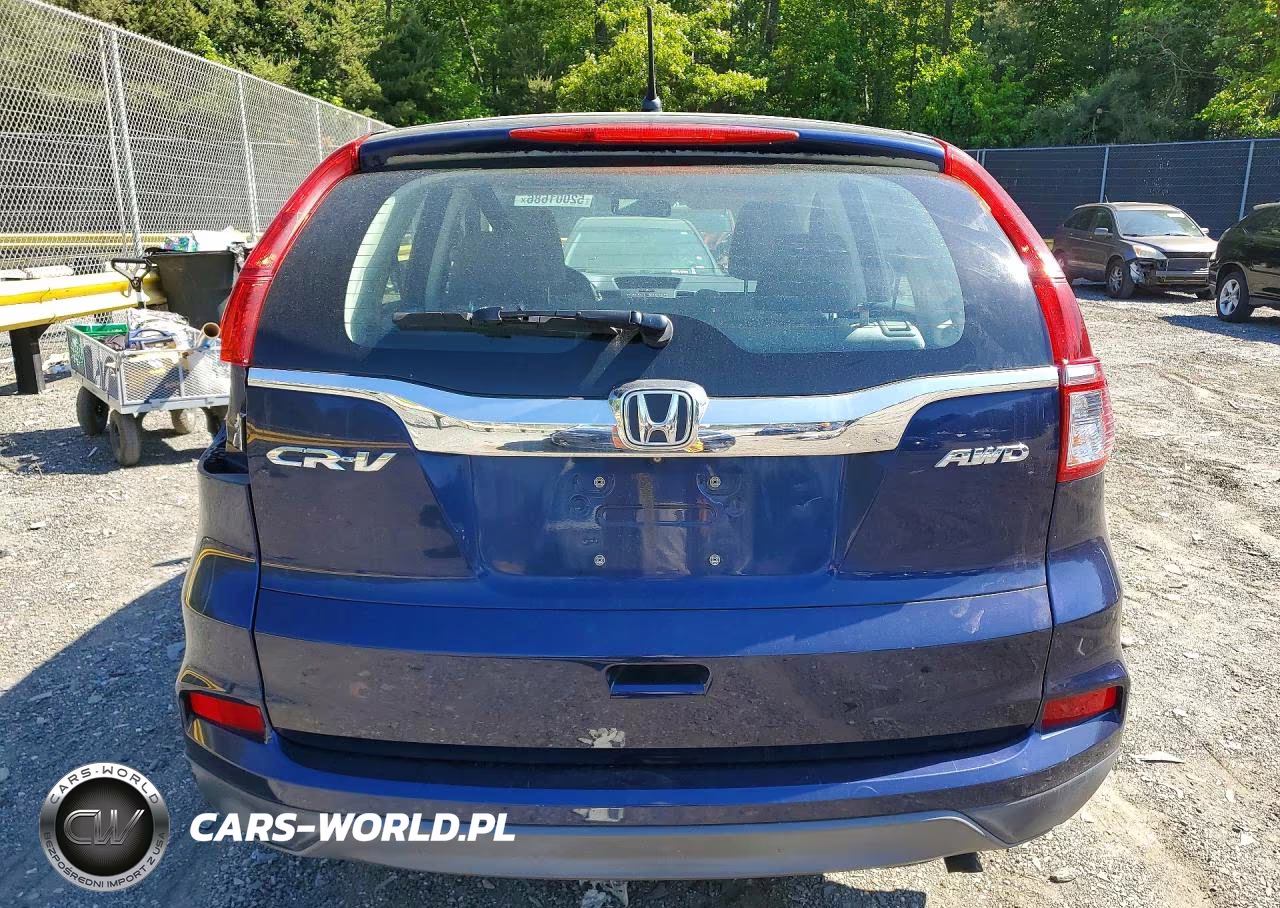 2015 Honda Cr-V Lx VIN:5J6RM4H34FL094614 - 6