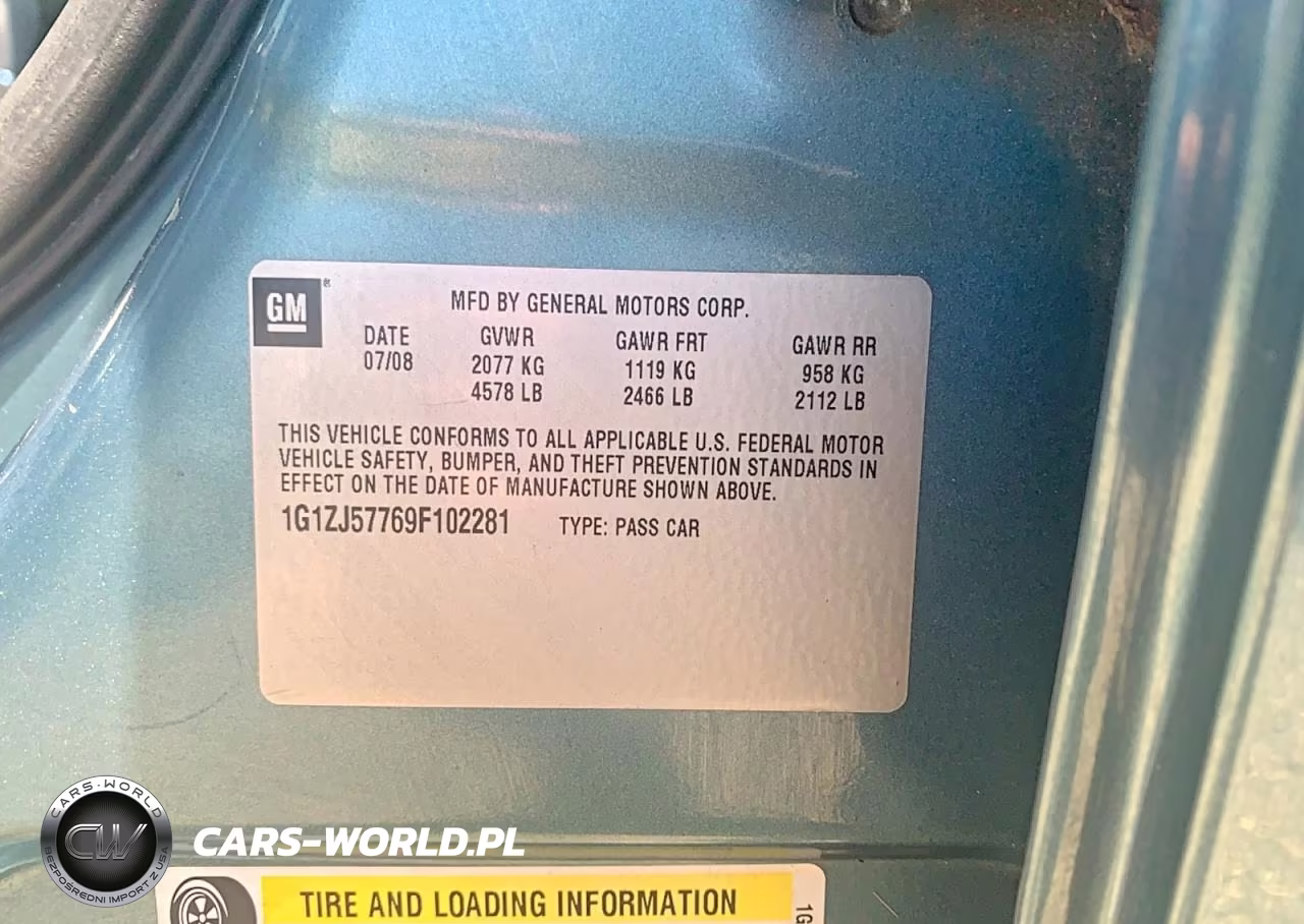 2009 CHEVROLET MALIBU 2LT VIN:1G1ZJ57769F102281 - 10