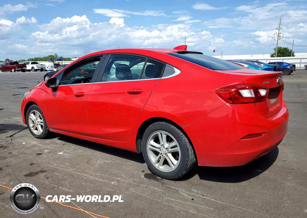 2017 Chevrolet Cruze Lt VIN:1G1BE5SM7H7228600 - 2