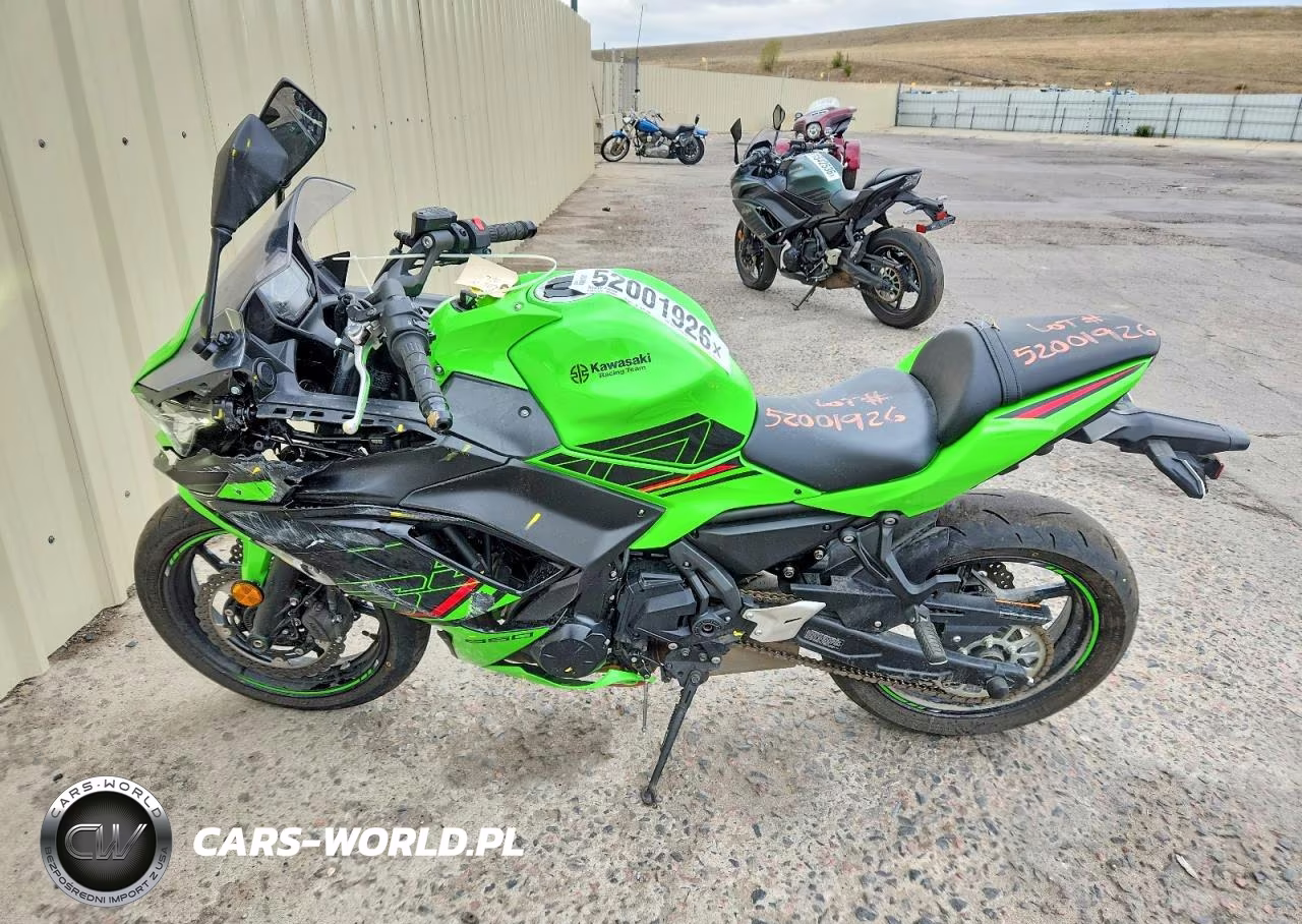 2023 Kawasaki Ex650 R VIN:ML5EXER19PDA80926 - 3