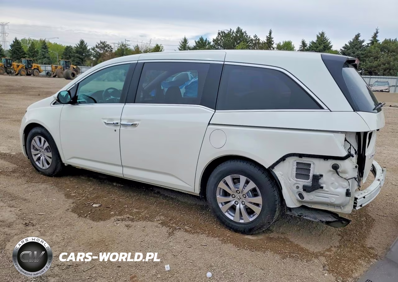 2015 Honda Odyssey Exl VIN:5FNRL5H63FB125735 - 2